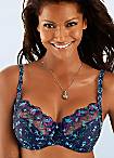 Embroidered Underwired Bra