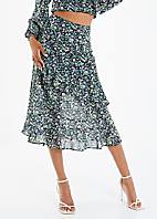 Dreamgirl Plus Range Lace & Chiffon Gown