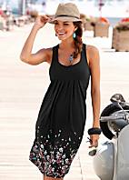 Pleated Beach Dress