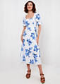 Ann Harvey Fern Print 2 In 1 Top